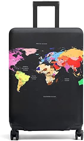 Suitcase Cover 18-32 Inch Bamboo Charcoal Fiber Luggage Cover Polyester Clear Travel Luggage Trolley Case Cover Protector