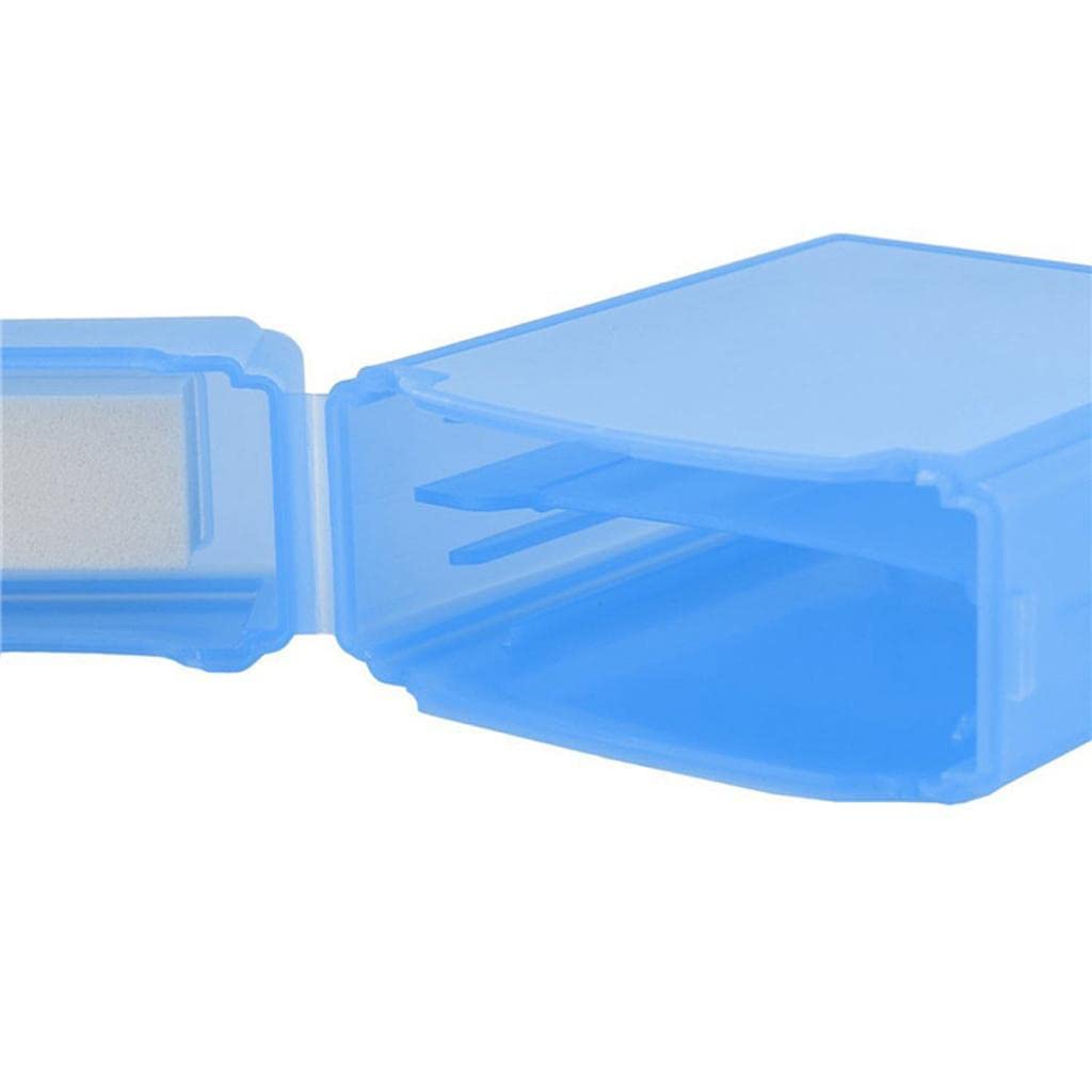Set di 10 custodie esterne per hard disk HDD SSD da 2,5", colore blu