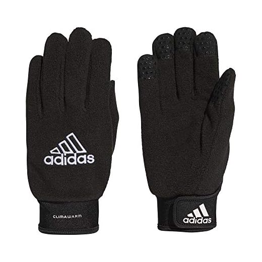 adidas Spielerhandschuhe Fieldplayer Soccer Gloves, Unisex Adulto, Black/Wht, 4.5