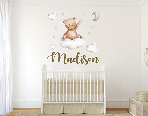 Vinilo Decorativo Personalizado Teddy Bear 15x15 pulg miniatura 4