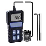IP68 Waterproof PAR Meter, High Precision PPFD Tester with 400-700nm Wavelength Range, Cable and Solid Telescopic Pole Included, Support...