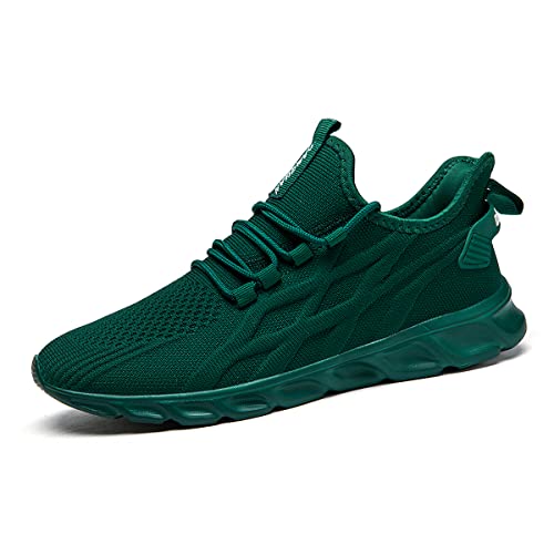 Image of Mens Walking Shoes Tennis Sneakers Running Workout Jogging Rubber Athletic Sole Ultra Light Breathable Comfortable Non Slip Fashion