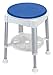 Produktbild Weinberger Duschhocker 43797, Drehbar, blau / weiß