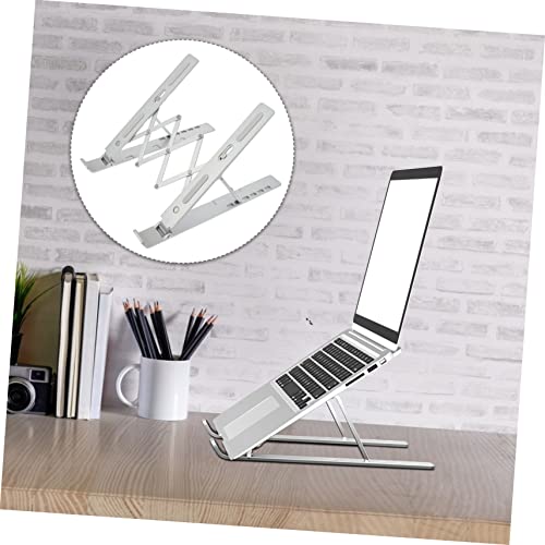 LIFKOME 2 Conjuntos De Suporte De Computador Dobrável Para Laptop Suporte Dobrável Para PC Suporte P