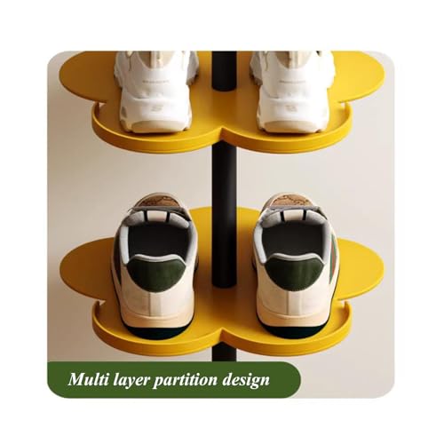 Meuble chaussures empilable robuste JATIBOSH 6 niveaux noir