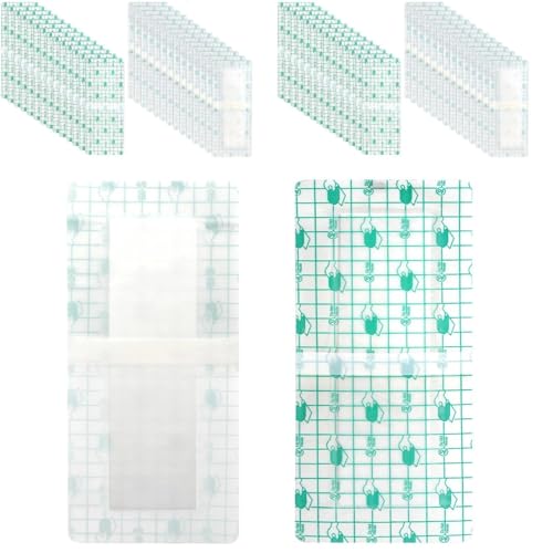 30 Piezas Apósitos Adhesivos Grandes 10 x 25 cm,Compresa Central 5 x 20 cm,Protección Práctica para el Cuidado Diario de la Piel,Ideales para Casa,Botiquín y Uso Diario