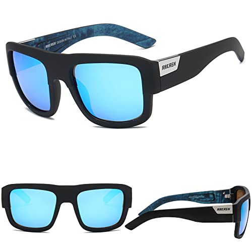 Square Polarized Sunglasses for Men and Women Classic Driving Sports Sunglasses Men 100% UV Protection Goggles R032