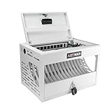 16 Device Charging Station for iPads/Chromebooks/Laptop Computers,Locking Charging Cabinet,Storage Cabinet Fits Up to 14