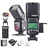 V860II-S TTL 2.4G Camera Flash,1/8000s High-Speed Sync GN60 with 2000mAh Li-ion Battery, Max 1.5s...