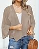 Women's 3/4 Sleeve Shrugs Cardigan Kimono Lightwei... #1