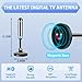 TV Antenna for Smart TVs Indoor,HD TV Antenna with Strong Magnetic Base,360°&Long Range Reception HDTV Antennas for Local Channels,Easy Installation 577miles 5.5IN Antenna Without Cable