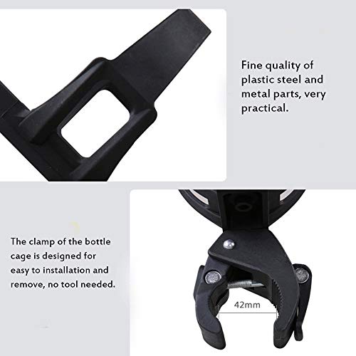 DECDEAL Suporte de copo de bicicleta Suporte de garrafa de bebida de bicicleta de motocicleta Garraf