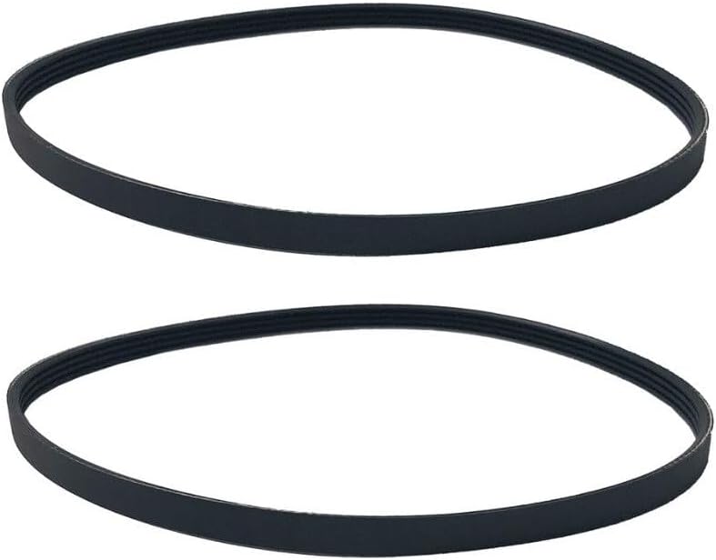 Replacement Compatible with 2 Replacement Belts for Harbor Freight Central Machinery Mini Wood Lathe 65345