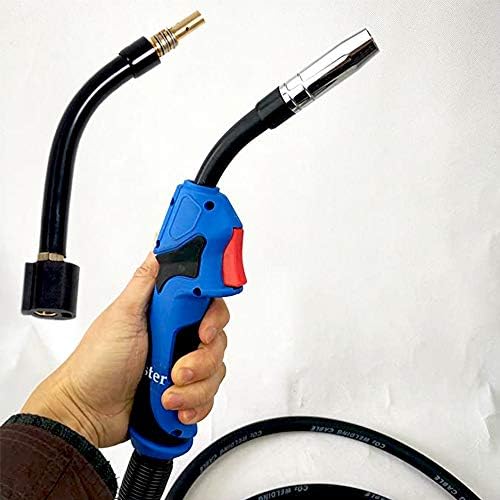 MB15AK MIG Welder Consumable Accessory 11 PCS, Welding Torch of Conical Nozzle Gas Nozzle Holder, 0.6mm 0.8mm 1.0mm Contact Tips for 15AK Torch Gun Welding Machine, Multiple Choices for You