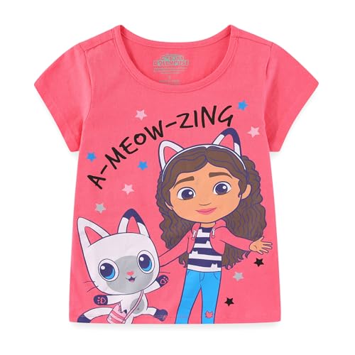 DREAMWORKS GABBY'S DOLLHOUSE Universal Girls 3 Pack Short Sleeve T-Shirt for Big Kids2