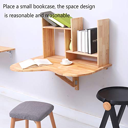 Table pliante murale en bois pour optimiser votre espace bureau
