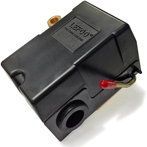 Miniatura 4 de Control del interruptor de presión del compresor de aire 90-125 psi solo puerto resistente 26A reemplaza
