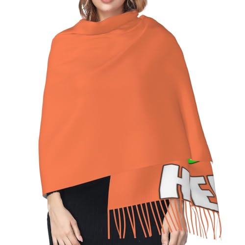 Personalized Women's Scarf Cashmere Shawl Custom Scarfs Design Your Own Photo Logo Name4