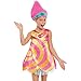 DreamWorks Trolls World Tour Roleplay Dress, Reversizble Dress Up Costume Set, Size 4 - 6X, Kids Toys for Ages 3 Up by Just Play