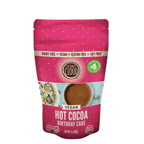 Coconut Cloud: Birthday Cake Vegan Hot Cocoa | Creamy, Dairy-Free,