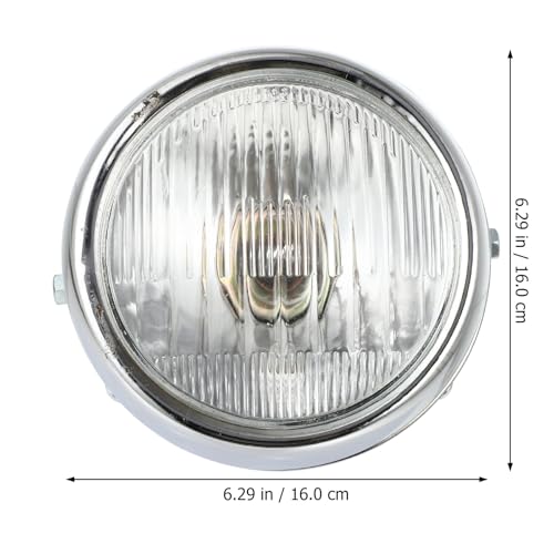 Phare de conduite moto vintage en fer antirouille haute finition - 2