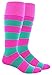 adidas Metro IV Soccer Socks, Small, Shock Pink/Shock Mint