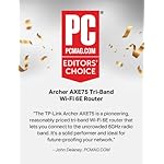 TP-Link AXE5400 Tri-Band WiFi 6E Router (Archer AXE75)- Gigabit Wireless Internet Router, ax Router for Gaming, VPN Router, OneMesh, WPA3, Black - Image 2