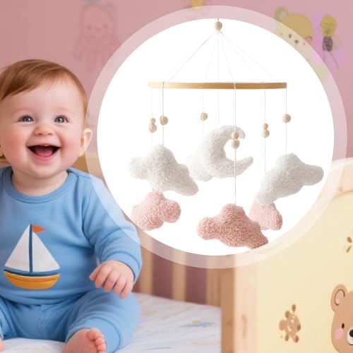 Cadeau de naissance idéal avec ce mobile de lit bébé musical