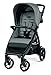 Peg Perego Booklet 50 Travel System - Includes Booklet 50 Baby Stroller and The Primo Viaggio 4-35 Infant Car Seat - Made in Italy - Atmosphere (Grey)