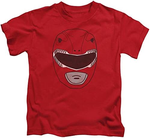 Power Rangers Red Ranger Mask Kids T-Shirt