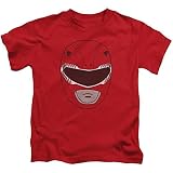 Power Rangers Red Ranger Mask Kids T-Shirt