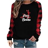 WANGTIANXUE Weihnachten Blusen Mittelalter Bluse Damen Decke Pullover Hoodie Vintage Damen Hoodie Lang Damen Sweatshirt Unisex L Langarmshirt MäDchen 128 Hemd Karriert Frauen Tunika Damen Elegant F