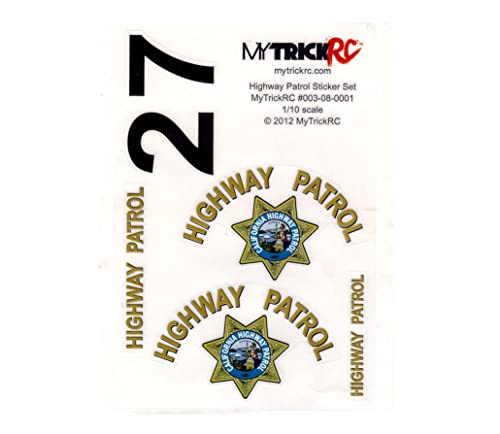 Genuine MyTrickRC CHP Sticker Set