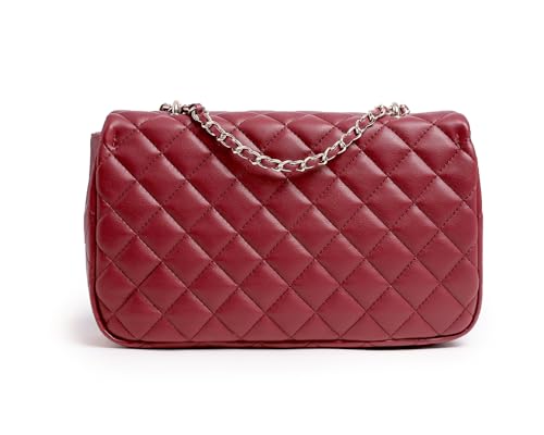 Image of FEVERSOLE Crossbody Bag Vegan Leather Women Retro Small Saddle Satchel Shoulder Bag Tote With Long Adjustable Strap