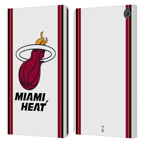 Étui en cuir Amazon Fire Max 11 2023 au design soigné Miami Heat