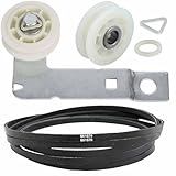 Seentech 279640 & W10837240 & 661570 Dryer Idler Pulley Kit and Dryer Drum Belt –...