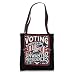 Voting Prevents Unwanted Presidencies USA Election Political Tote Bag