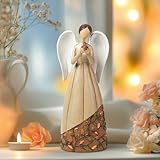 Homemory Angel Cardinal Bird Statue Decor Memory Healing Gift Figurines Collectible Guardian for Home Office Wedding Living Room Centerpiece Decoration Women Mom Grandma Friends (Bird)