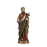 Saint Felipe 20 cm DRW Figurine Saint Philippe Résine Peinte à la Main 20 cm