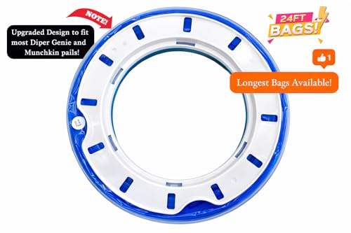 Recargas para Bote de Pañales Compatible con Diaper Genie y Munchkin - 1280 Unidades (Paquete de 4) miniatura 5