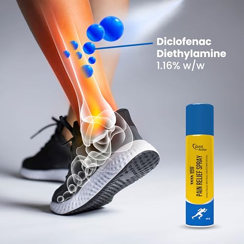 Image of TATA 1MG Pain Relief Spray for Lower Back Pain, Joint Pain, Neck Pain & Sprain | Bone, Joint & Muscle Care - 60gms