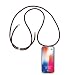 Produktbild ff-mobile Handykette kompatibel mit Xiaomi Redmi Note 9 Pro - Smartphone Necklace Hülle mit Band - Schnur mit Case zum umhängen in Braun