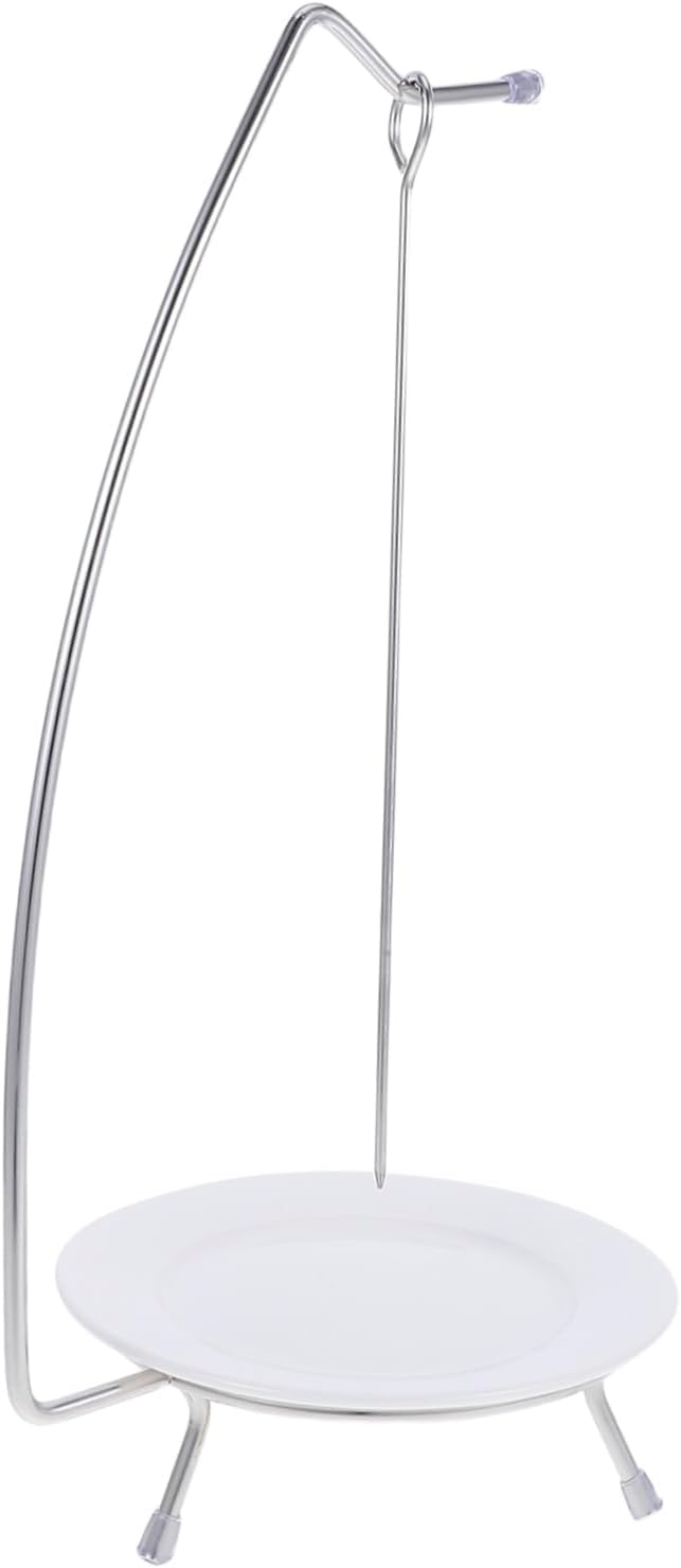 Stainless Steel Barbecue Skewers with Holder Non Slip Insulated Bbq Sticks for Grilling Meat and Vegetables Vertical Kabob Rack for Outdoor Camping and Garden Bbq