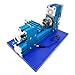 Yokoma Mini Metal Lathe Machine Benchtop Mini Metal Working Lathe for Teaching Turning DIY Hobbyist School Teaching Equipment AC100-240V 36W 20000RPM