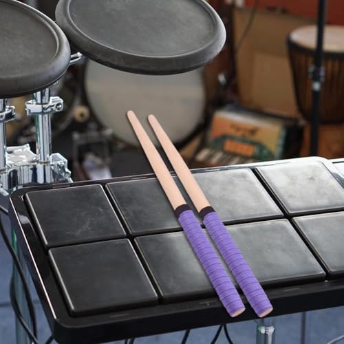 Baquetas Maibachi para tambor Taiko de madera con mango antideslizante miniatura 6