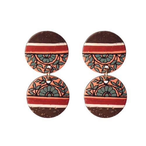 Image of Boho Chic Earrings Collection - Colorful Tassel, Chandeliers, Hoops & Huggies for Women