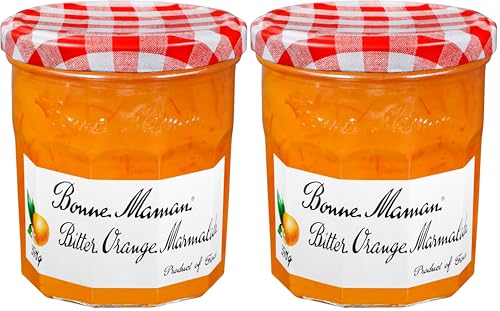 Image of Bonne Maman Bitter Orange Preserve Marmalade Fruit Jam, 13 oz ℮ 370 g (Pack of 2)