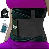 CALENTAMIENTO INCLUIDO: Gracias al diseño de nuestra faja de sujeción lumbar y su fabricación con materiales como el neopreno, tendrás un efecto de calor que ayudará a tu calentamiento y a mantener la espalda protegida de distensiones, roturas musculares o lesiones de ligamentos. Sin llegar a alcanzar el calor producido por las fajas reductoras adelgazantes o con efecto sauna que producen una gran sudoración, podrás beneficiarte de la eliminación de líquidos y grasa superfluos