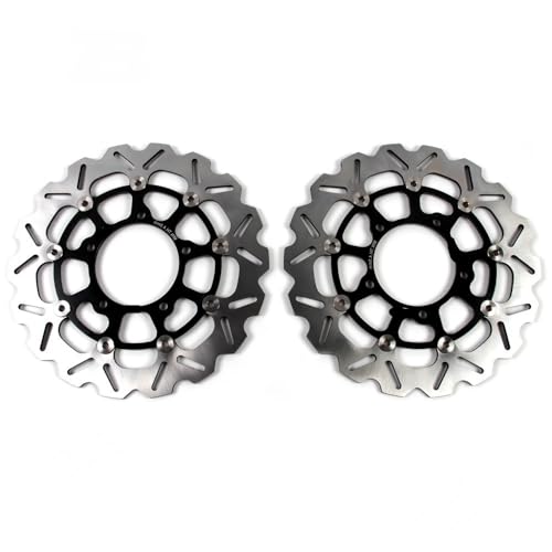 Rotor frein flottant CNC avant à dissipation thermique pour CBR1000RR 2008-2015