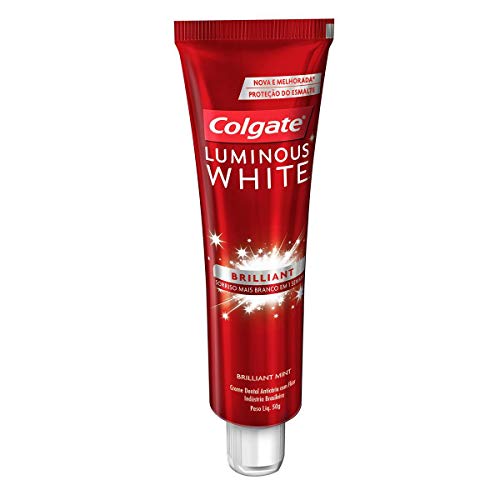 Creme Dental Colgate Luminous White Brilliant Mint 50G